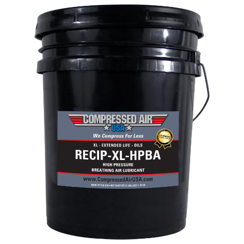 Compressed Air USA Breathing Safe Oil for High Pressure Reciprocating Air Compressors (1 Gallon) Compressed Air USA Breathing Safe Oil for High Pressure Reciprocating Air Compressors (1 Gallon)