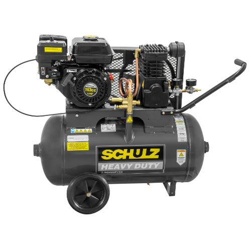 5.5HP Schultz Gas Portable Reciprocating Air Compressor 20gal