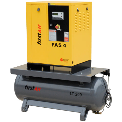 5HP FirstAir Rotary Screw Air Compressor 53gal (FAS4)