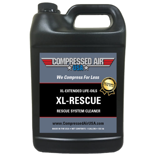 RESCUE Compresor Oil System Cleaner | Compressed Air USA