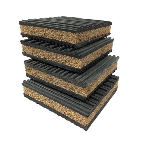 Cork Rubber Vibration Pads (4 PACK)