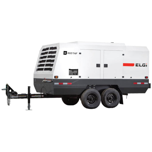 ELGi 254HP Portable Diesel Rotary Screw Air Compressor (D800T4F)