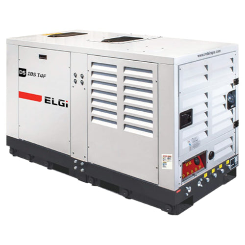 ELGi 49HP Diesel Rotary Screw Air Compressor (DS185T4F)