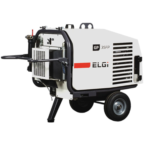 ELGi 35CFM Gas Portable Rotary Screw | Compressed Air USA