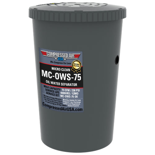 Micro Clean 75 CFM Oil Water Separator | Compressed Air USA