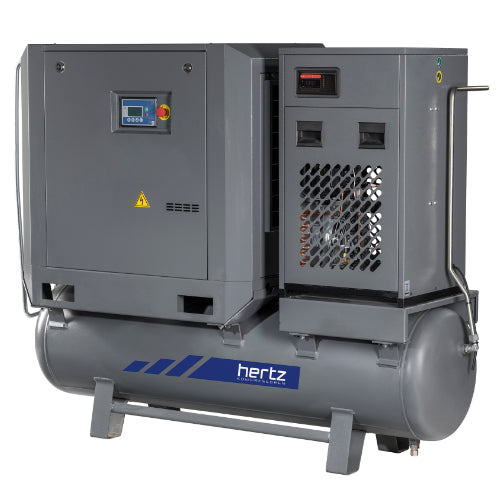 20HP Hertz Variable Speed Rotary Screw Air Compressor 120gal w/ Air Dryer (HVD 15)