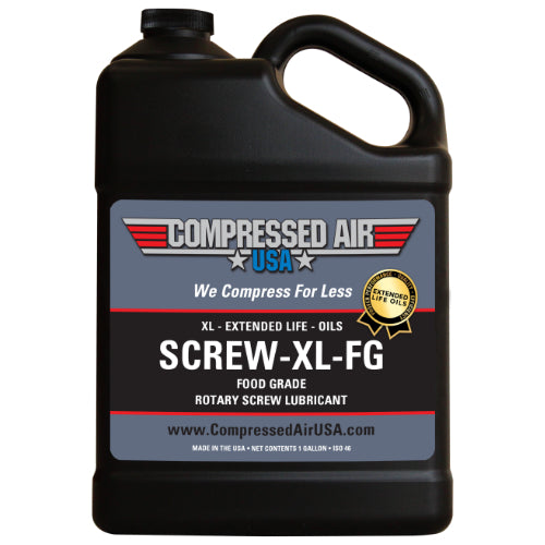 Food Grade 6000 Hour Rotary Screw Air Compressor Oil (SCREW-XL-FG)